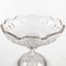 Biedermeier Crystal Bowl on Stand, 1800s 6