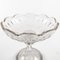 Biedermeier Crystal Bowl on Stand, 1800s, Image 6