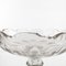 Biedermeier Kristallschale mit Gestell, 1800er 2