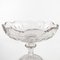 Biedermeier Crystal Bowl on Stand, 1800s, Image 4