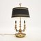 Vintage Brass and Tole Table Lamp, 1920, Image 1