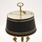 Vintage Brass and Tole Table Lamp, 1920, Image 3