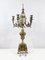 Vintage Kerzenhalter aus Vergoldeter Bronze, 2er Set 17