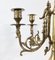Vintage Kerzenhalter aus Vergoldeter Bronze, 2er Set 6