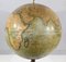 Lithographed and Cast Iron Terrestrial Globe 12