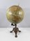 Lithographed and Cast Iron Terrestrial Globe 11