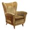 Fauteuil Vintage en Velours, 1950s 1