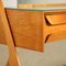 Vintage Dressing with Vanity Table Maple and Glass, 1950s 7