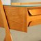 Vintage Dressing with Vanity Table Maple and Glass, 1950s, Image 7