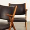 Vintage Italian Armchairs in Leatherette, 1950s, Set of 2 3