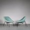 Lounge Chairs from Gar, France, 1950s, Set of 2 8