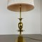 Lámpara de mesa en forma de piña grande de latón al estilo de Maison Charles Style, Francia, años 70, Imagen 4