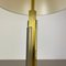 Hollywood Regency Brass and Acrylic Table Light, Italy, 1970s 17