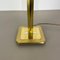 Hollywood Regency Tischlampe aus Messing & Acryl, Italien, 1970er 9