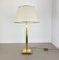 Hollywood Regency Brass and Acrylic Table Light, Italy, 1970s 2