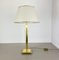 Hollywood Regency Brass and Acrylic Table Light, Italy, 1970s, Image 2
