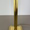 Hollywood Regency Brass and Acrylic Table Light, Italy, 1970s, Image 8