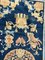 Antiker chinesischer Teppich aus Baumwolle & Wolle 3