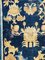 Antique Chinese Cotton and Wool Rug 14