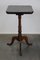 Antique English Tilt Top Side Table with a Square Sheet, Image 6