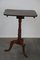 Antique English Tilt Top Side Table with a Square Sheet 5
