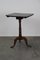 Antique English Tilt Top Side Table with a Square Sheet 4