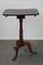 Antique English Tilt Top Side Table with a Square Sheet 3