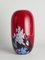 Art Glass Cherry Red Vase, Mikael Axenbrant zugeschrieben, Schweden, 1990er 8