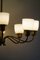 Lampadario Mid-Century moderno a 8 braccia in ottone, Svezia, anni '50, Immagine 17