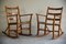 Mid-Century Pine Rocking Chairs, Set of 2, Image 1