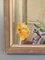 Floral & Figurine, Oil Painting, 1950s, Framed 11