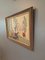 Floral & Figurine, Oil Painting, 1950s, Framed 4