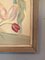 Floral & Figurine, Oil Painting, 1950s, Framed 12