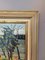 Lakeside Joy, Oil Painting, 1950s, Framed 8