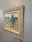 Lakeside Joy, dipinto a olio, anni '50, con cornice, Immagine 4