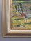 Lakeside Joy, dipinto a olio, anni '50, con cornice, Immagine 6