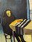 The Lonely Diner, Ölgemälde, 1950er, Gerahmt 8