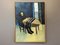 The Lonely Diner, Oil Painting, 1950s, Framed 1