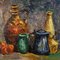 Italian Artist, Impressionist Still Life, 1970, Oil on Canvas, Framed 3