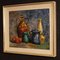 Artista italiano, Bodegón impresionista, 1970, Óleo sobre lienzo, Enmarcado, Imagen 7
