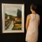 Italian Artist, Landscape, 1970, Oil on Canvas, Framed, Image 2