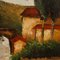 Italian Artist, Landscape, 1970, Oil on Canvas, Framed, Image 7