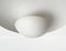 Lampada da soffitto nr. 155 Mid-Century bianca di Gino Sarfatti per Arteluce, Italia, anni '50, Immagine 22