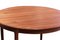 Vintage Round Dining Table in Teak with Insert Plates by Niels Otto Møller for J.L. Møllers, 1960s, Set of 3 3