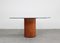 Table Tobio en Cuir et Cristal par Tobia & Afra Scarpa pour B&B Italia, 1970s 2