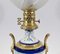 Napoleon III Steingutlampe aus Steingut 6