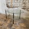 Glass and Metal Coffee Tables in the style of Edoardo Paoli, 1950s, Set of 2 5
