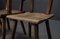 Brutalist 3KP Side Chairs in Oak, 1950s, Set of 4 27