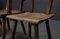 Brutalist 3KP Side Chairs in Oak, 1950s, Set of 4, Image 27
