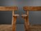 Brutalist 3KP Side Chairs in Oak, 1950s, Set of 4, Image 22